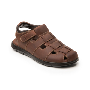 Men's Flexi Fisherman's Sandal with Recovery Form Style 400009 Brown