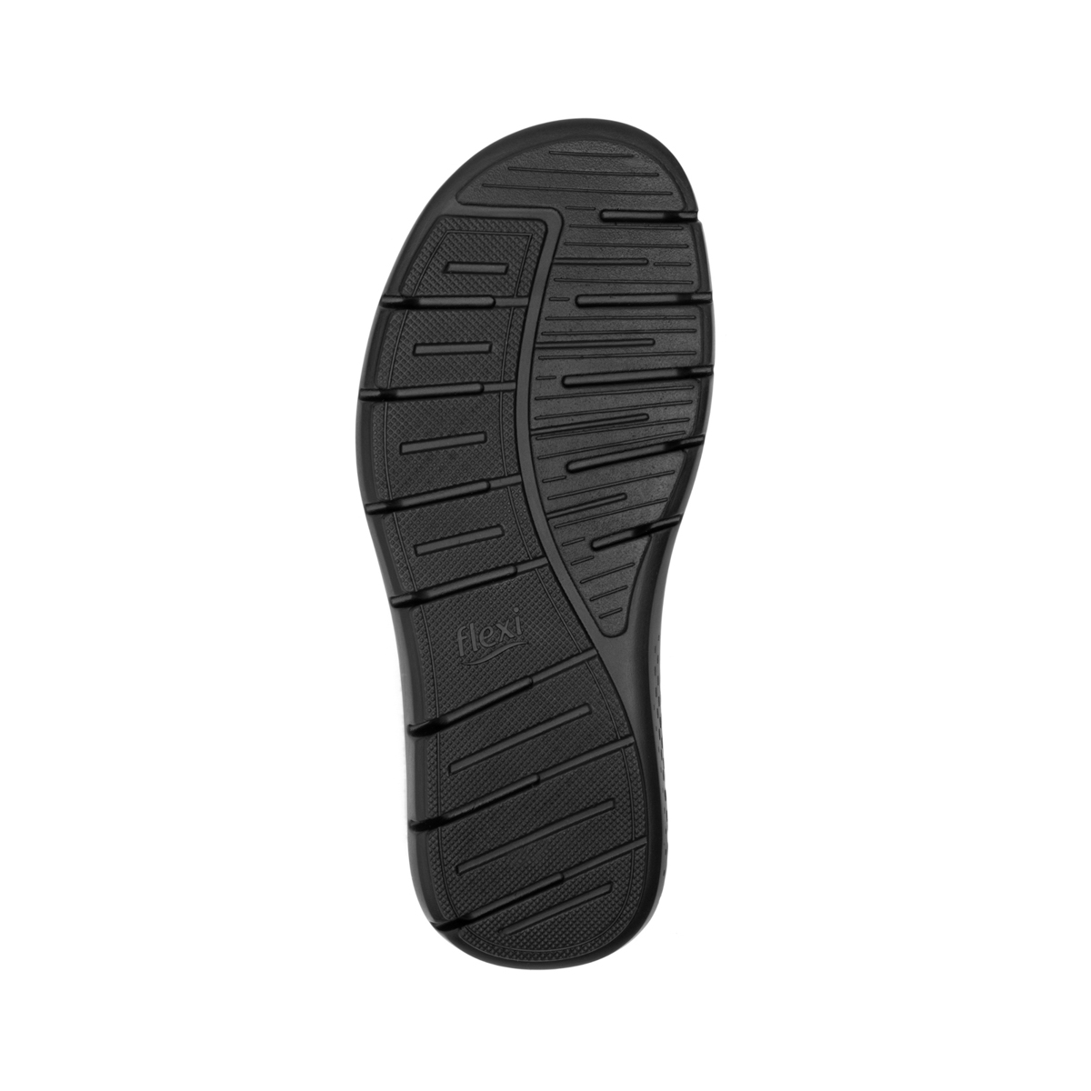 Sandalia Pata De Gallo Flexi para Hombre con Recovery Form Estilo 400019 Negro