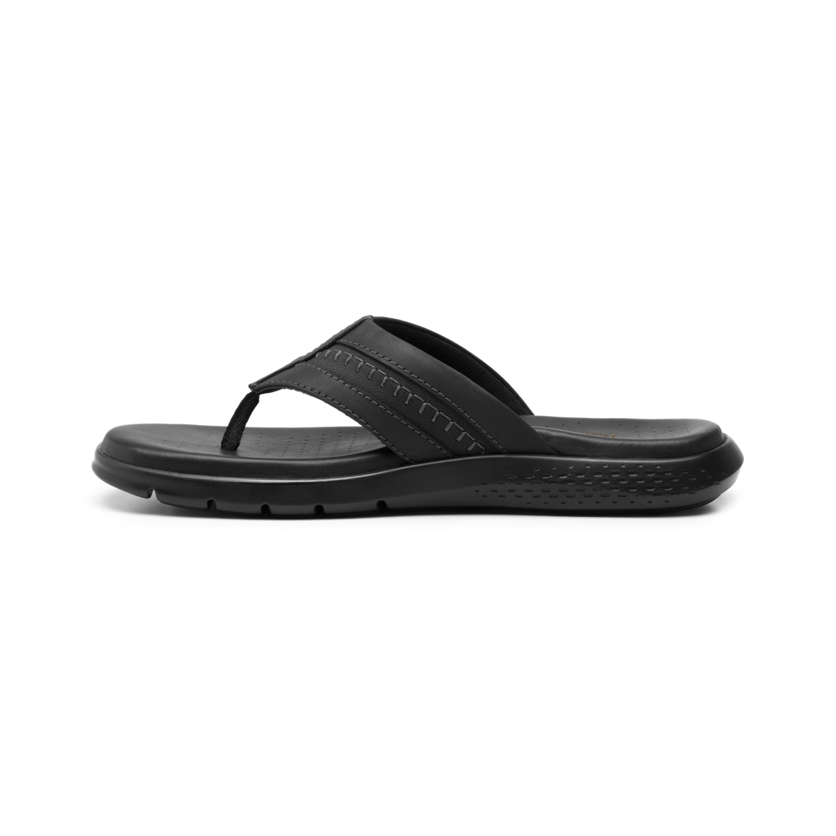 Sandalia Pata De Gallo Flexi para Hombre con Recovery Form Estilo 400019 Negro