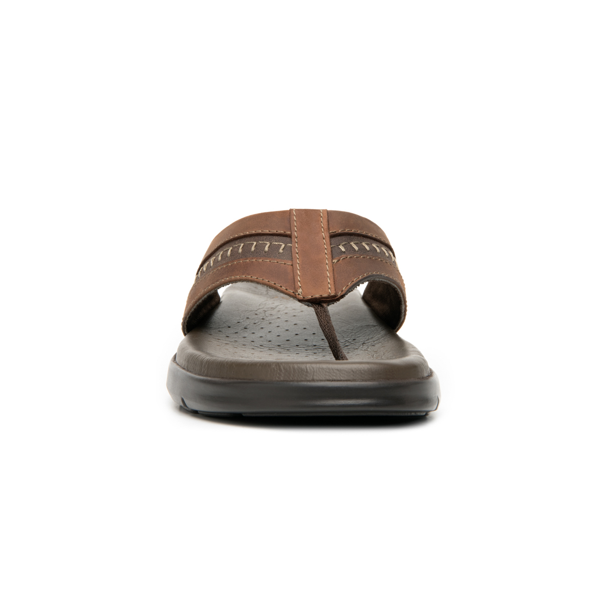 Sandalia Pata De Gallo Flexi para Hombre con Recovery Form Estilo 400019 Tabaco