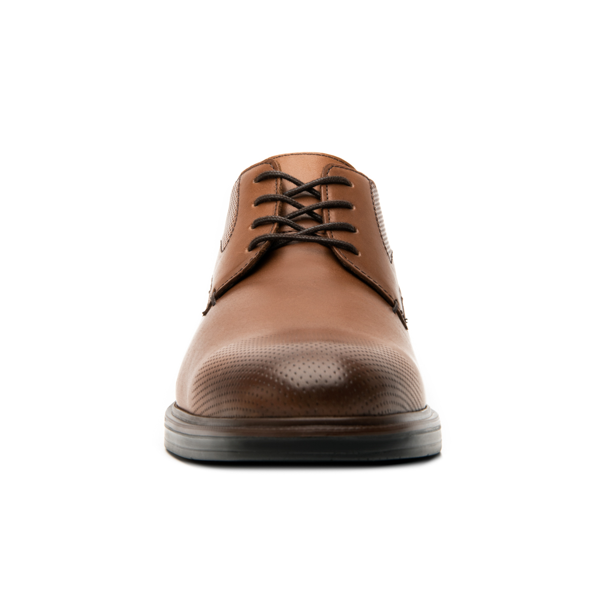 Derby Con Agujetas Flexi para Hombre Estilo 400111 Tan