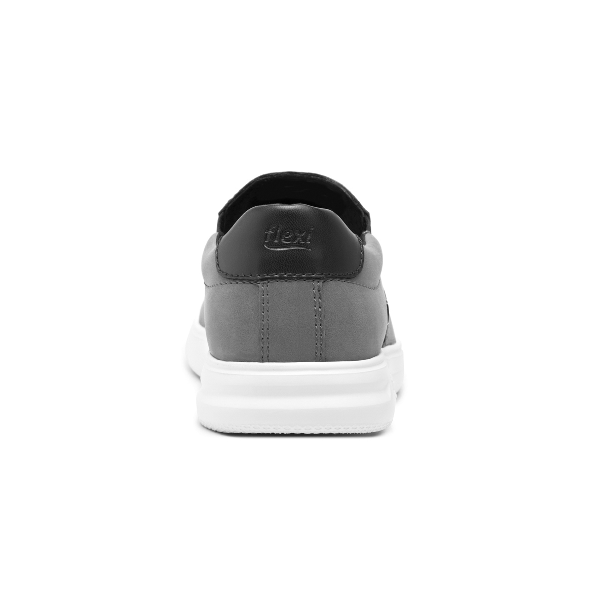 Slip On Sneaker Flexi para Hombre con Suela Extra Ligera Estilo 401204 Gris