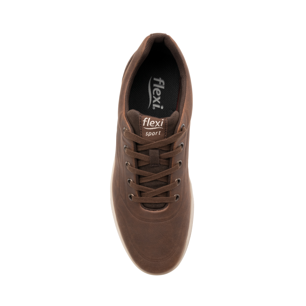 Men's Casual Sport Flexi Sneaker with Extra Lightweight Sole - 401206 Moka Style