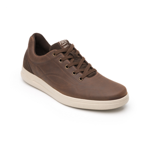 Men's Casual Sport Flexi Sneaker with Extra Lightweight Sole - 401206 Moka Style