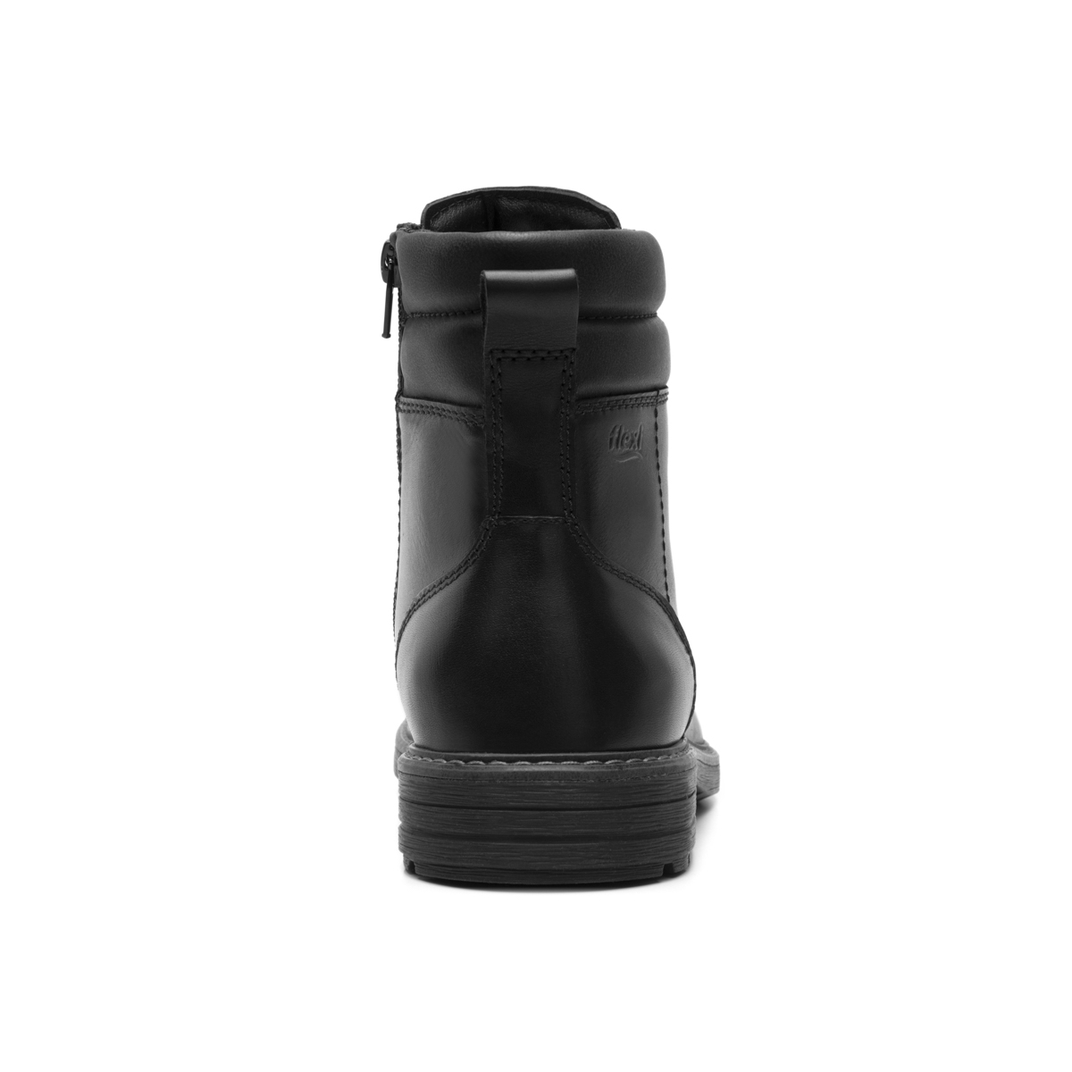 Men's Casual Leather Boot Style 402516 Black