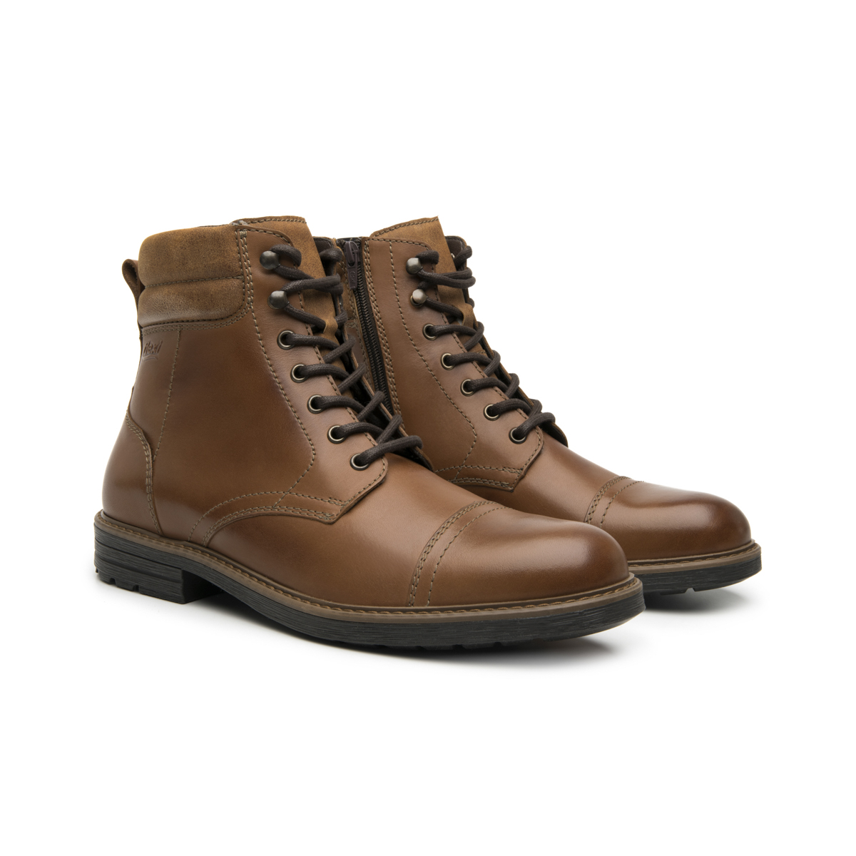Men's Casual Leather Boot Style 402516 Tan
