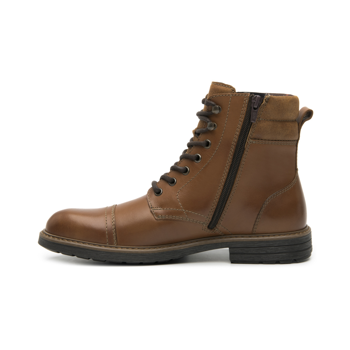Men's Casual Leather Boot Style 402516 Tan