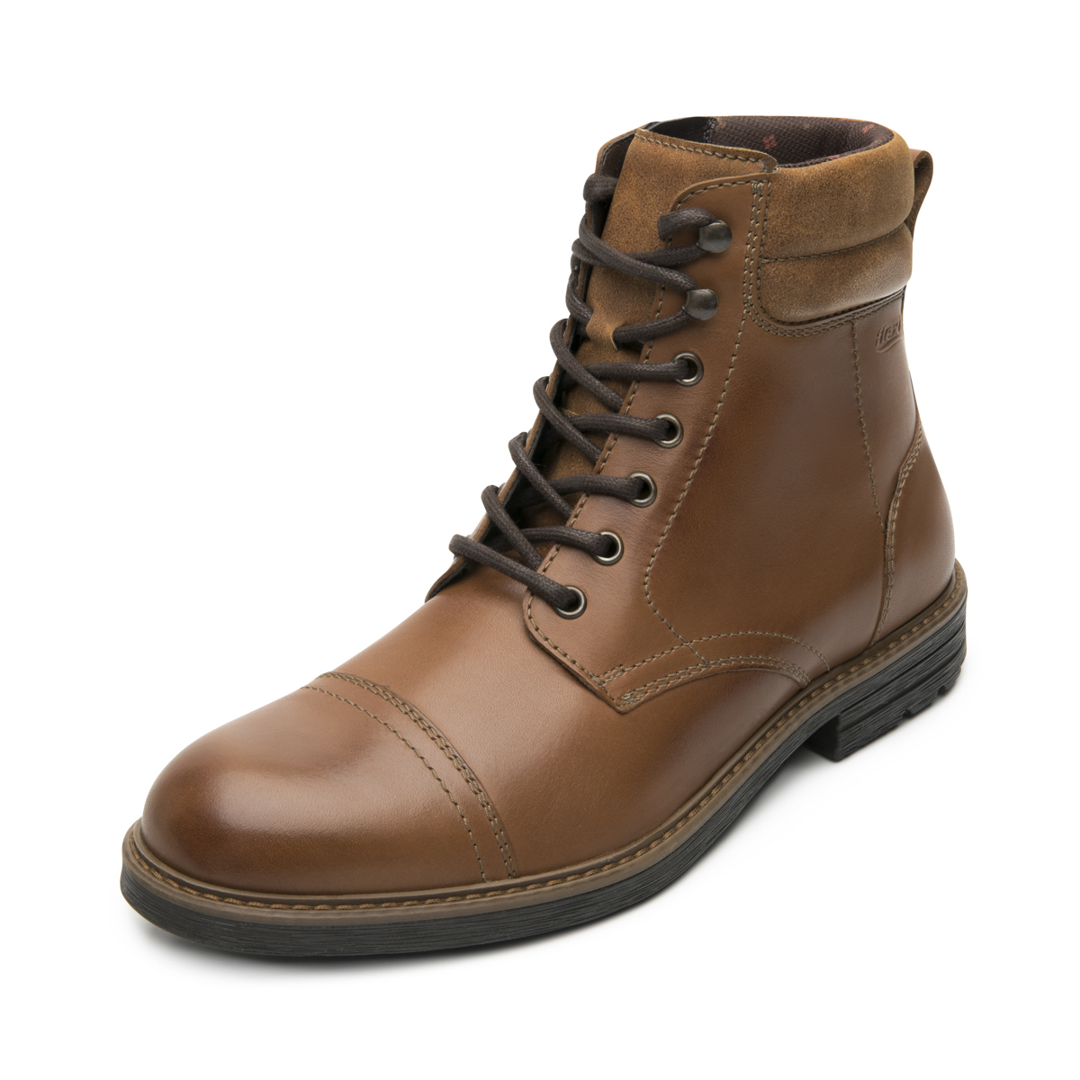 Men's Casual Leather Boot Style 402516 Tan