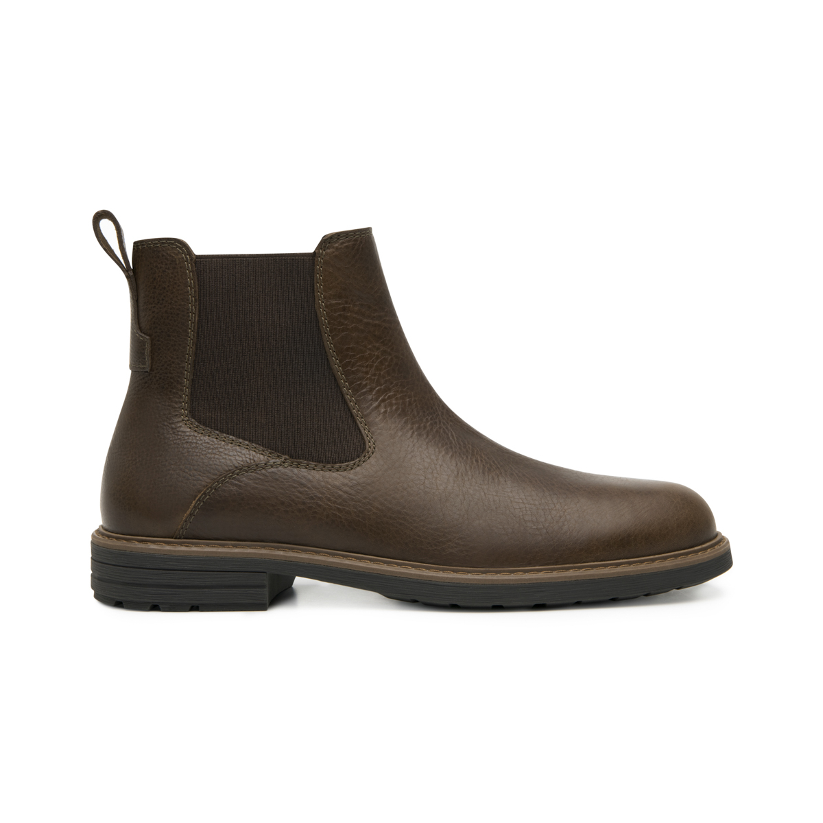 Men's Casual Leather Boot Style 402518 Chocolate