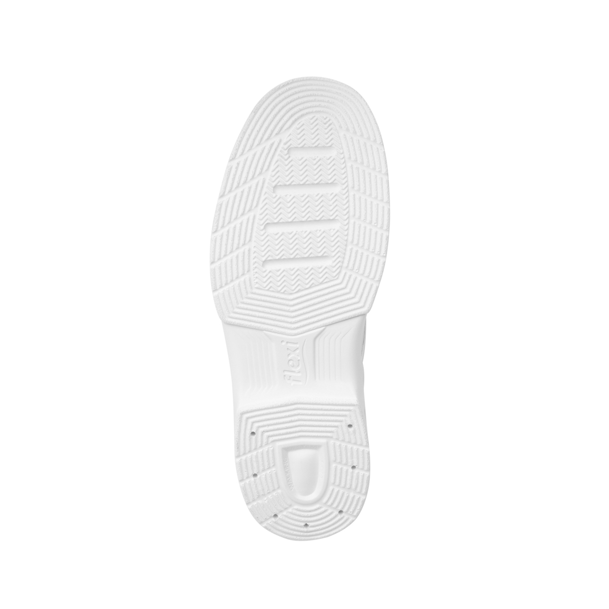 Zapato De Servicio/Clínico Flexi para Hombre con Walking Soft Estilo 402801 Blanco
