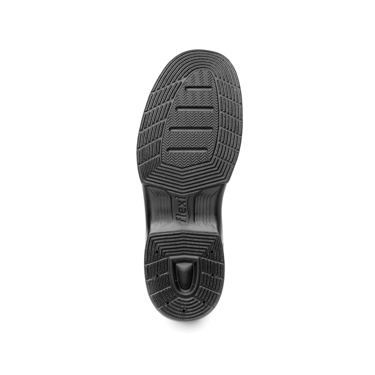 Zapato Casual Para Oficina Flexi Con Cápsula De Aire Para Hombre - Estilo 402801 Negro