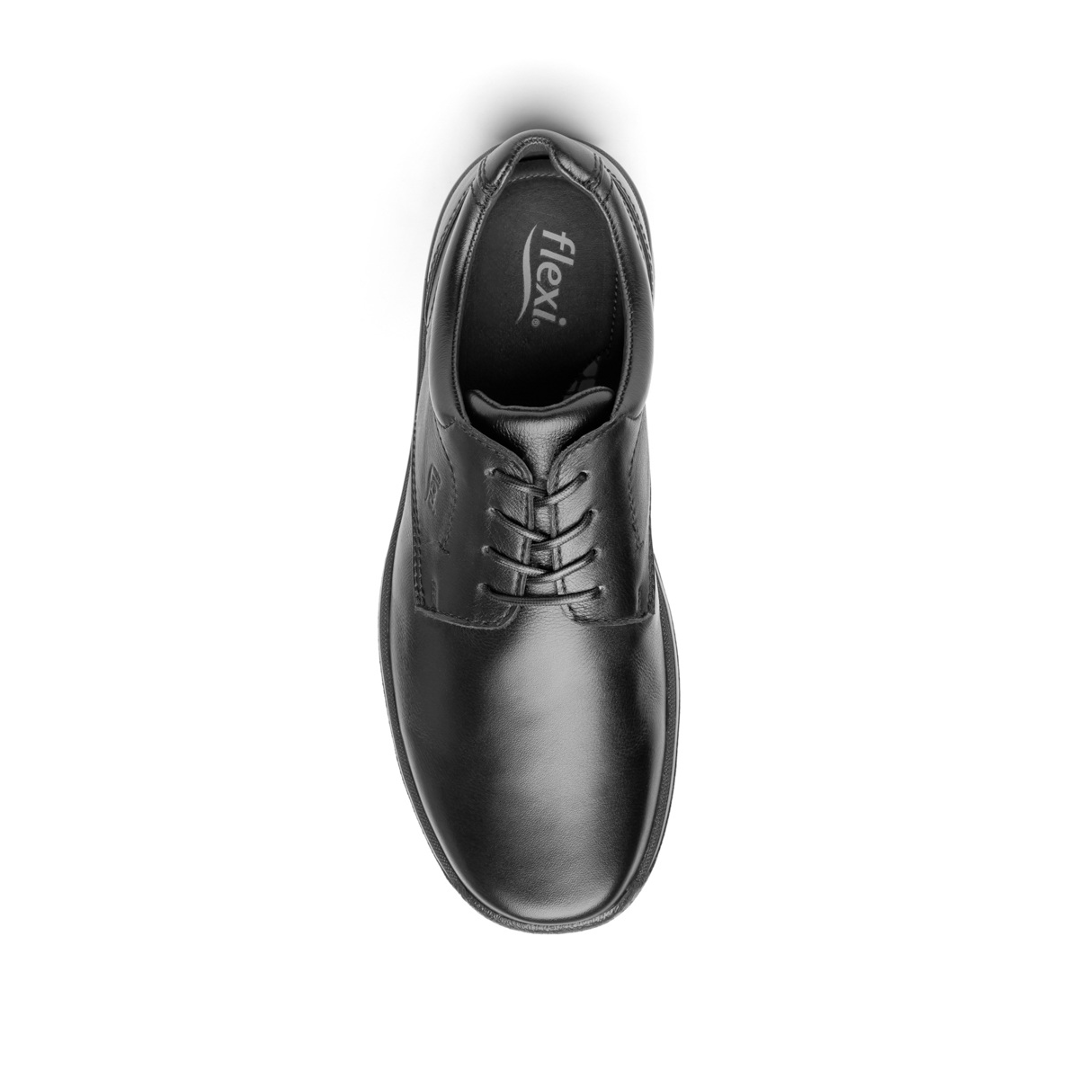 Zapato Casual Para Oficina Flexi Con Cápsula De Aire Para Hombre - Estilo 402801 Negro