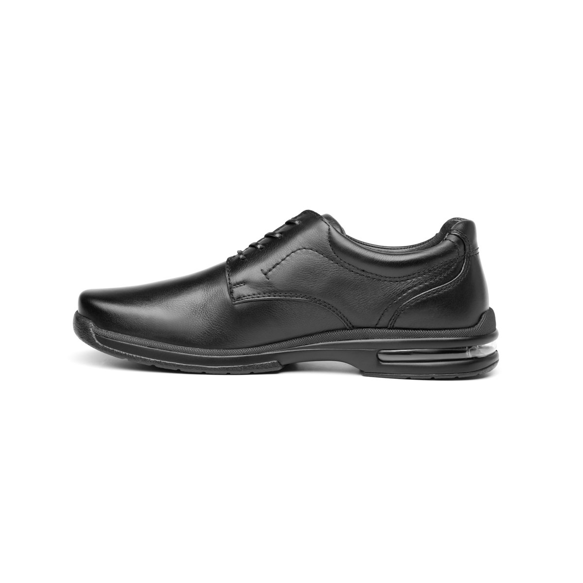 Zapato Casual Para Oficina Flexi Con Cápsula De Aire Para Hombre - Estilo 402801 Negro