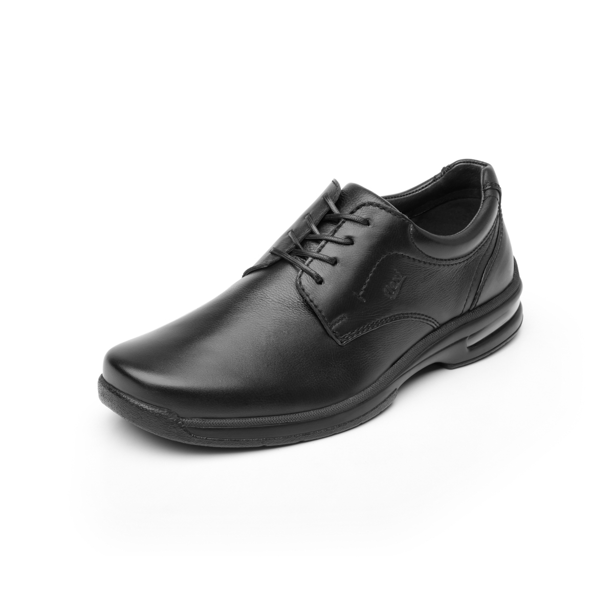 Zapato Casual Para Oficina Flexi Con Cápsula De Aire Para Hombre - Estilo 402801 Negro