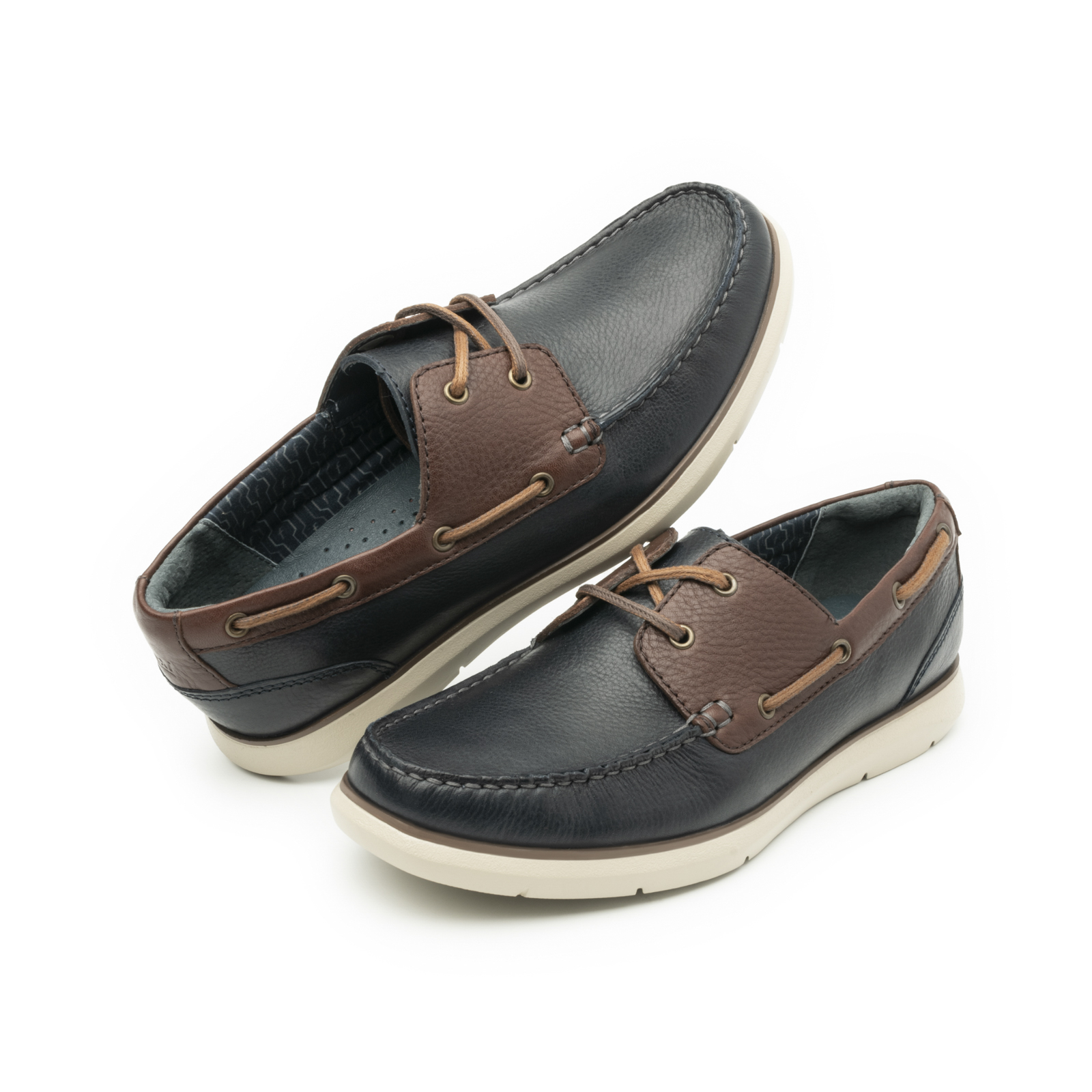 Zapato Casual De Playa Flexi para Hombre con Flowtek Estilo 403604 Marino