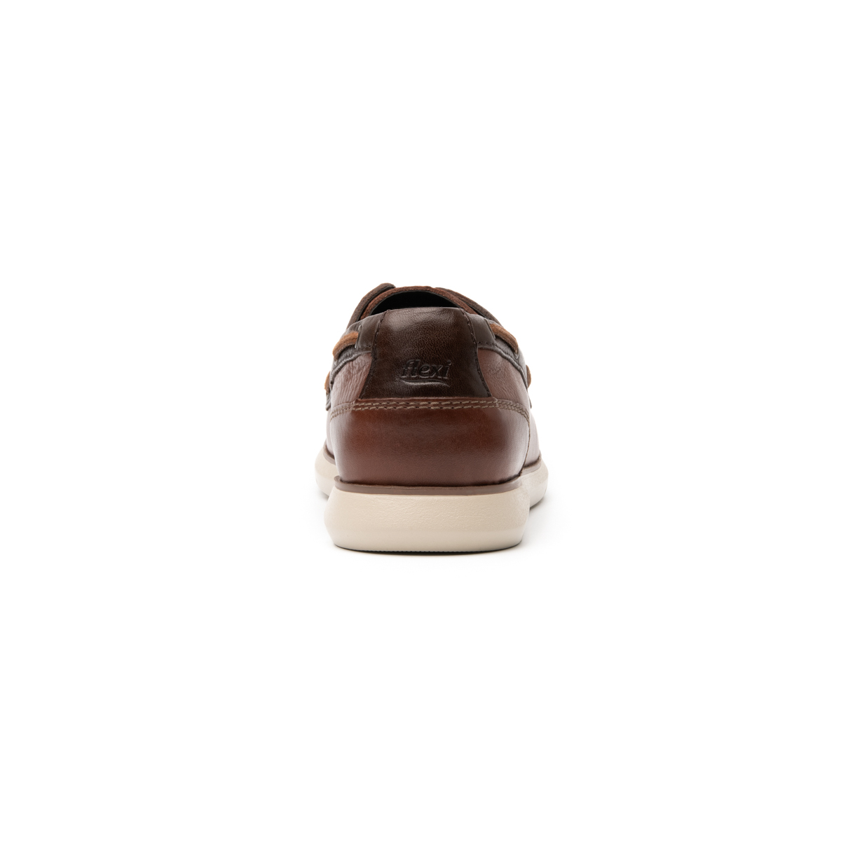 Zapato Casual De Playa Flexi para Hombre con Flowtek Estilo 403604 Tan
