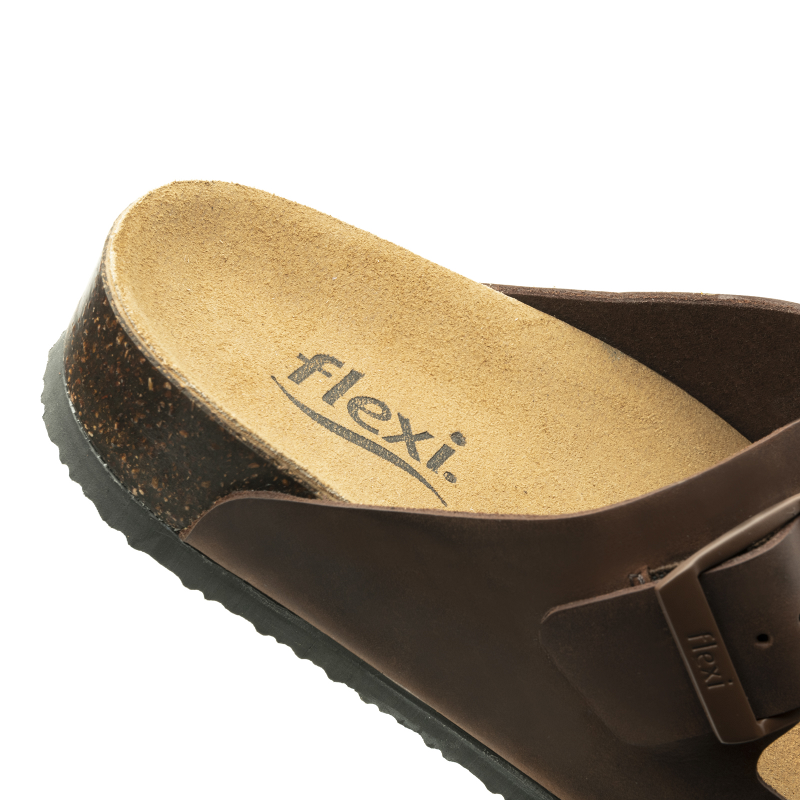 Flexi Beach Sandal With Anatomical Insole For Men - Style 404201 Brown