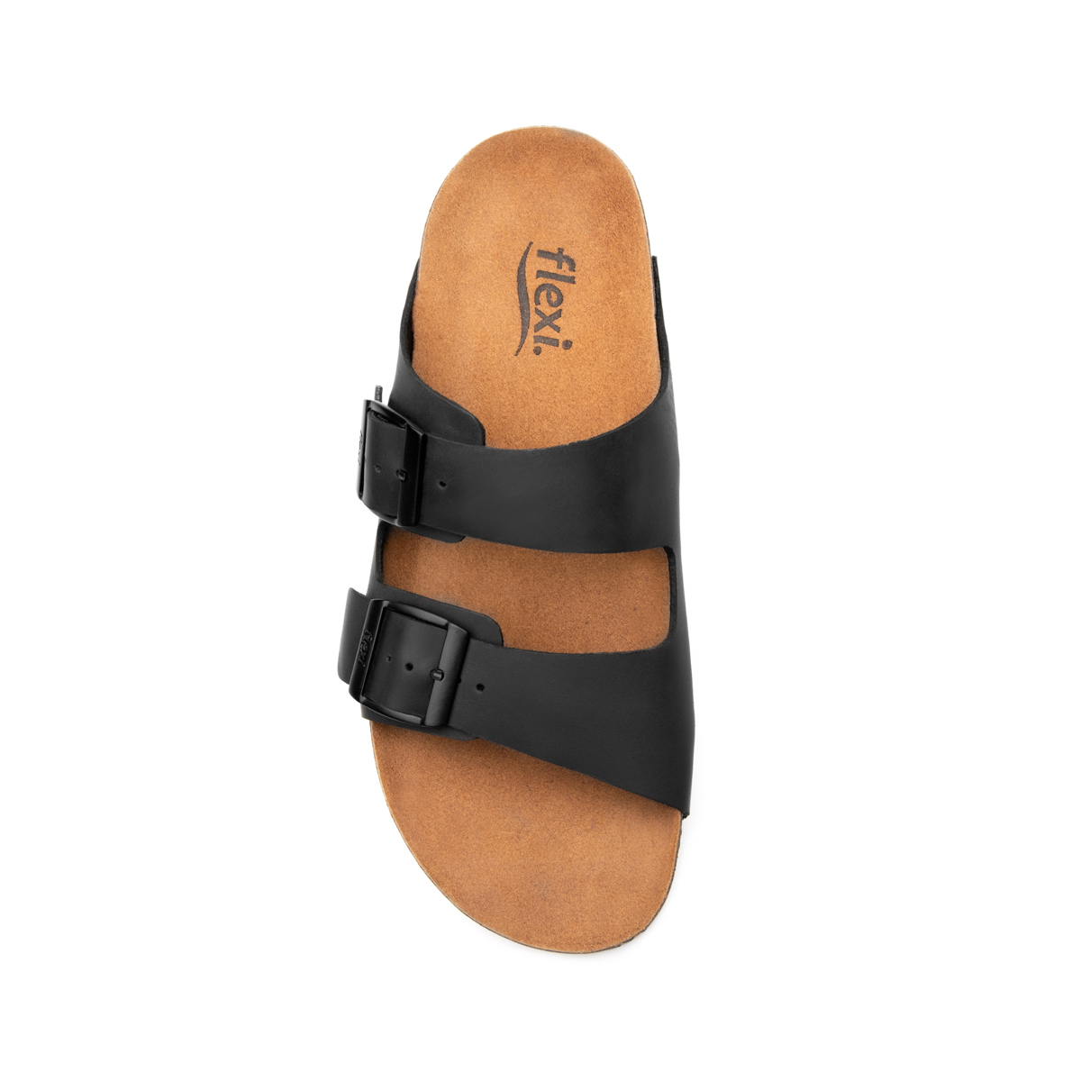 Men's Flexi Beach Sandal With Anatomical Insole - Style 404201 Black