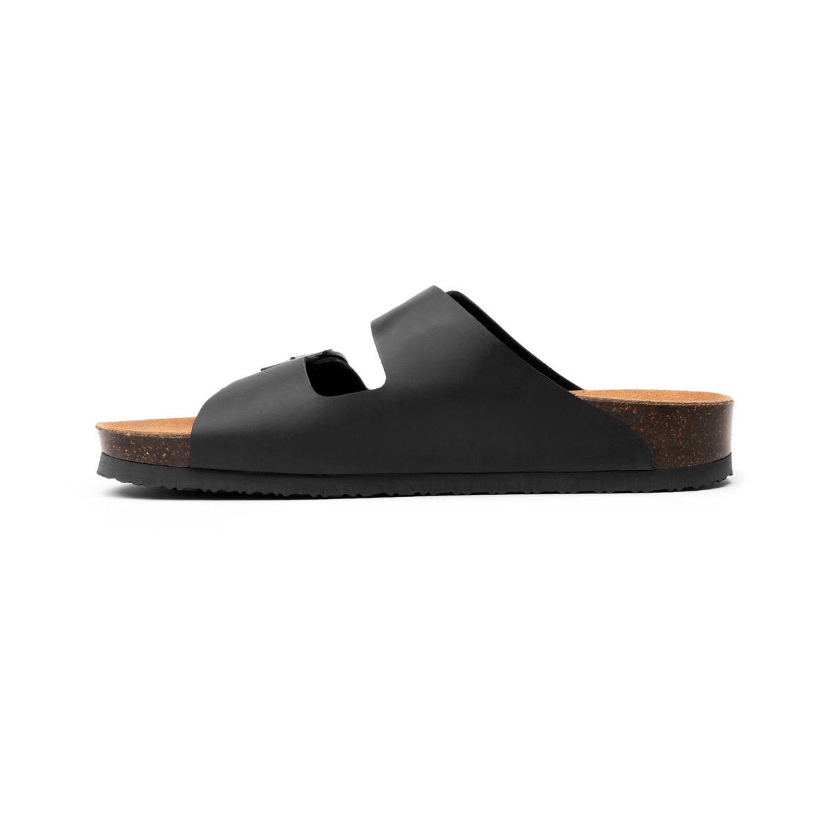 Men's Flexi Beach Sandal With Anatomical Insole - Style 404201 Black