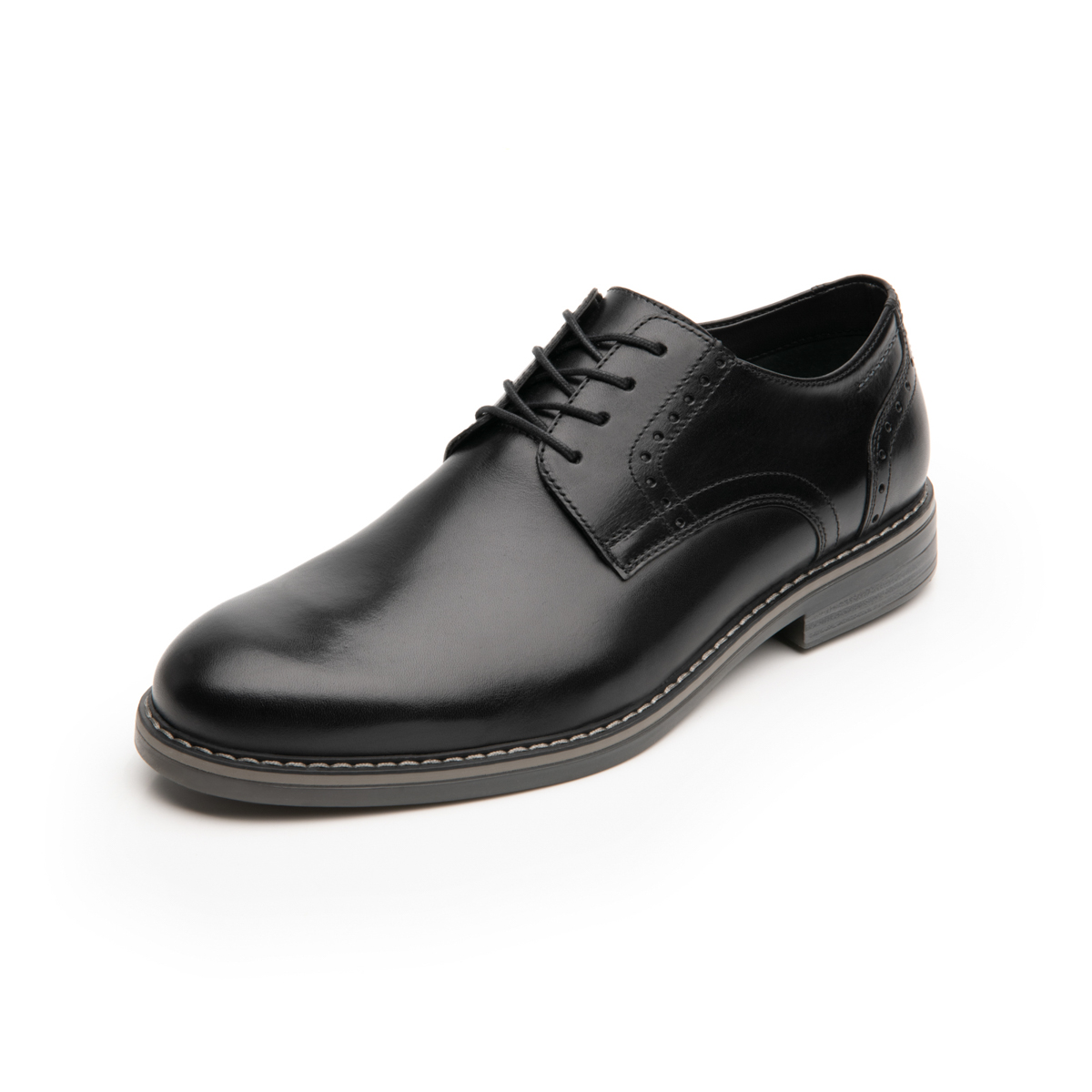 Zapato Derby Flexi para Hombre con Agujetas Estilo 404601 Negro