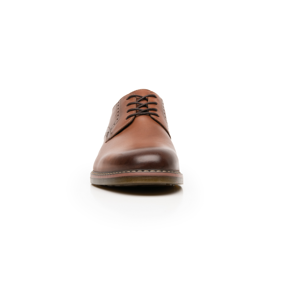 Zapato Derby Flexi para Hombre con Agujetas Estilo 404601 Tan