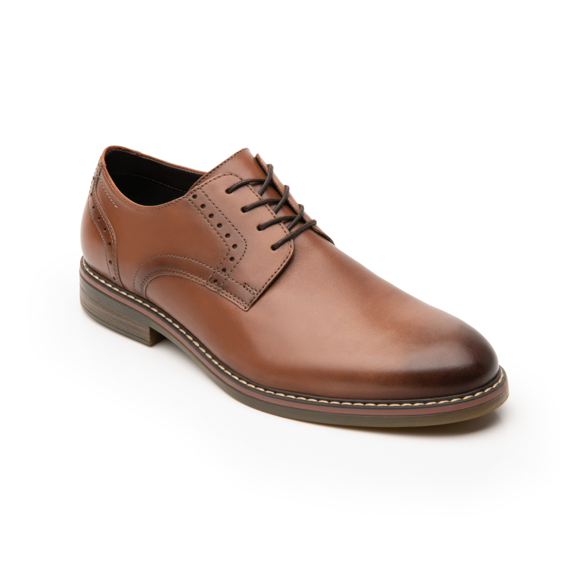 Zapato Derby Flexi para Hombre con Agujetas Estilo 404601 Tan