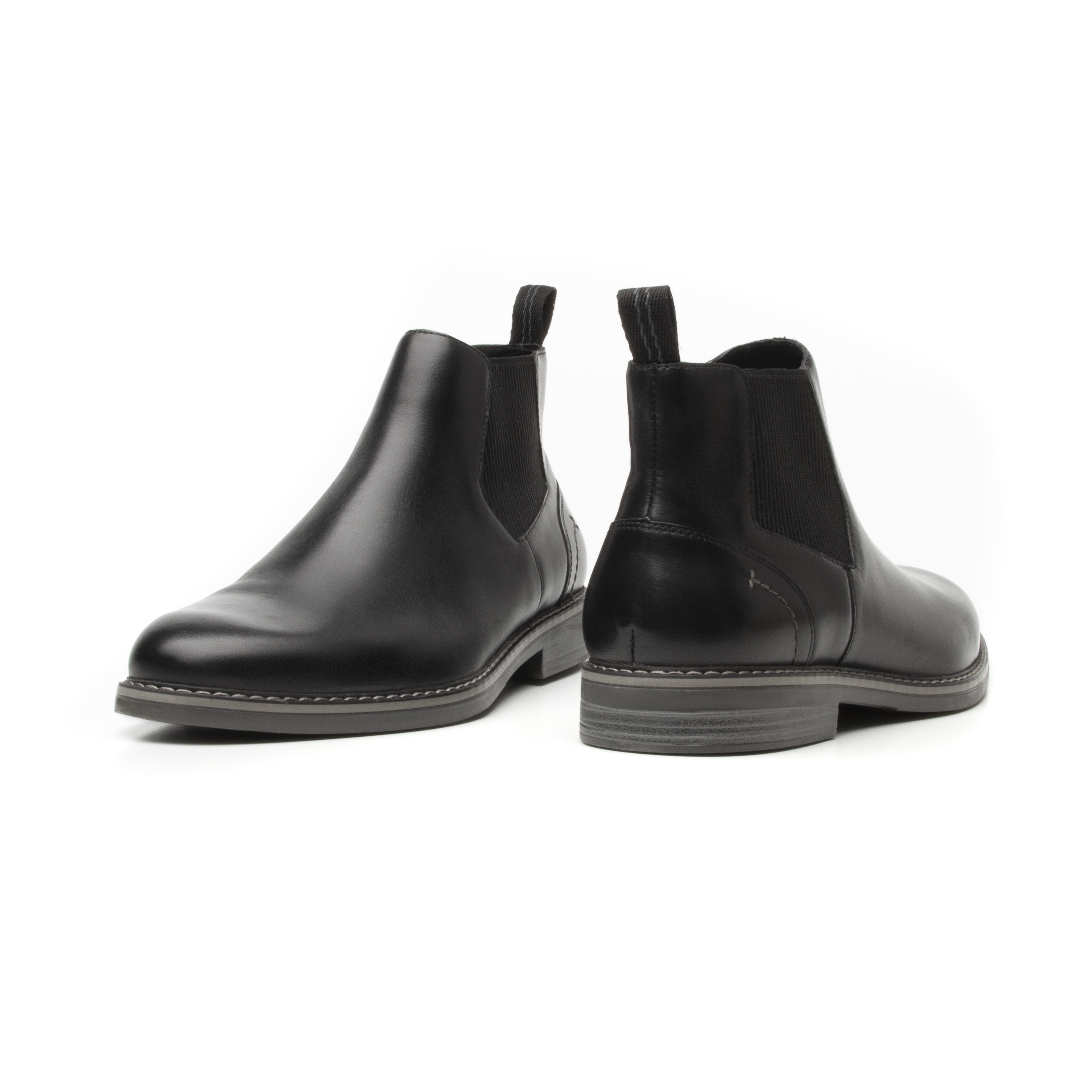 Botin Chelsea Flexi para Hombre con Elástico Estilo 404604 Negro