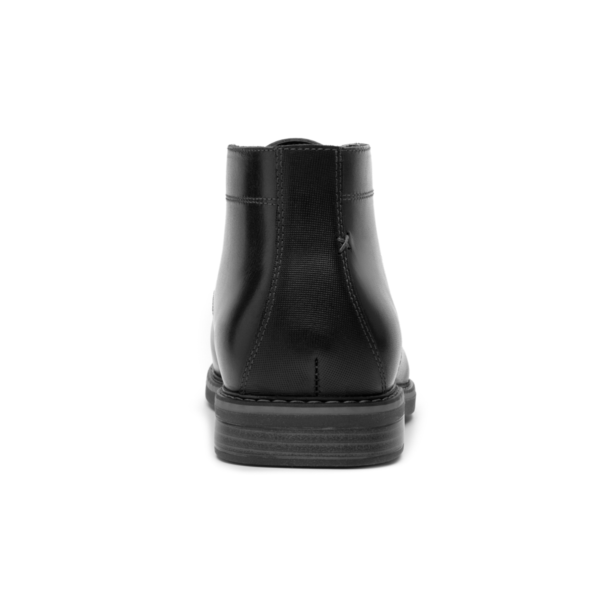 Botín Piel Con Agujetas Flexi para Hombre Estilo 404606 Negro