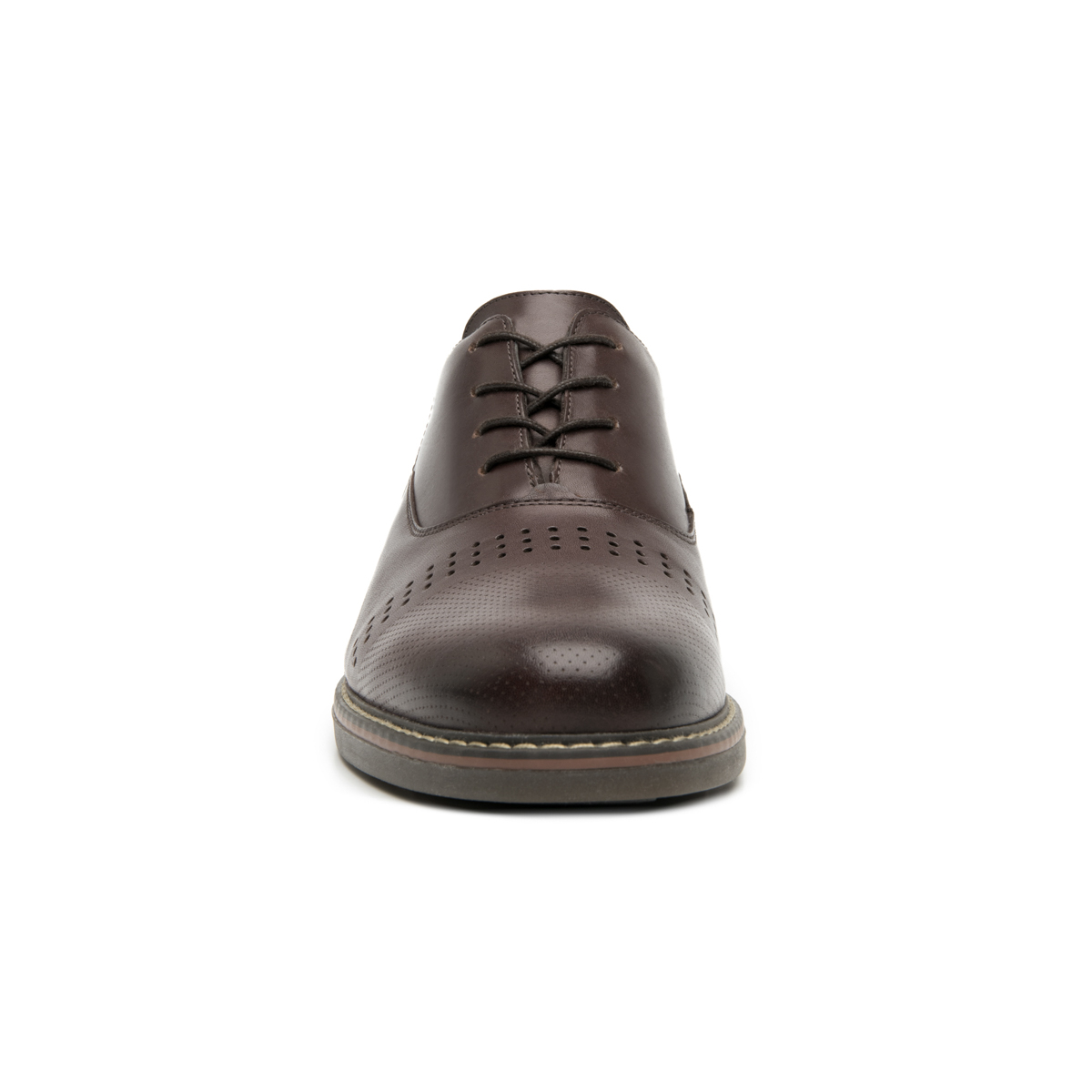 Men's Leather Oxford Shoe Style 404608 Wine