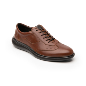 Men's Flexi Oxford Shoe with Flowtek Style 404902 Tan