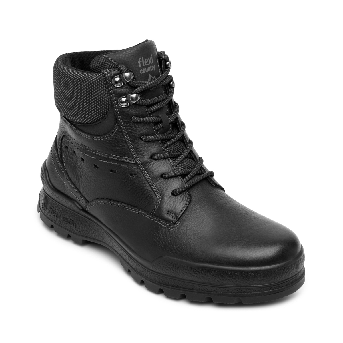 Flexi Country Men's Boot with Better Grip System Style 406005 Black