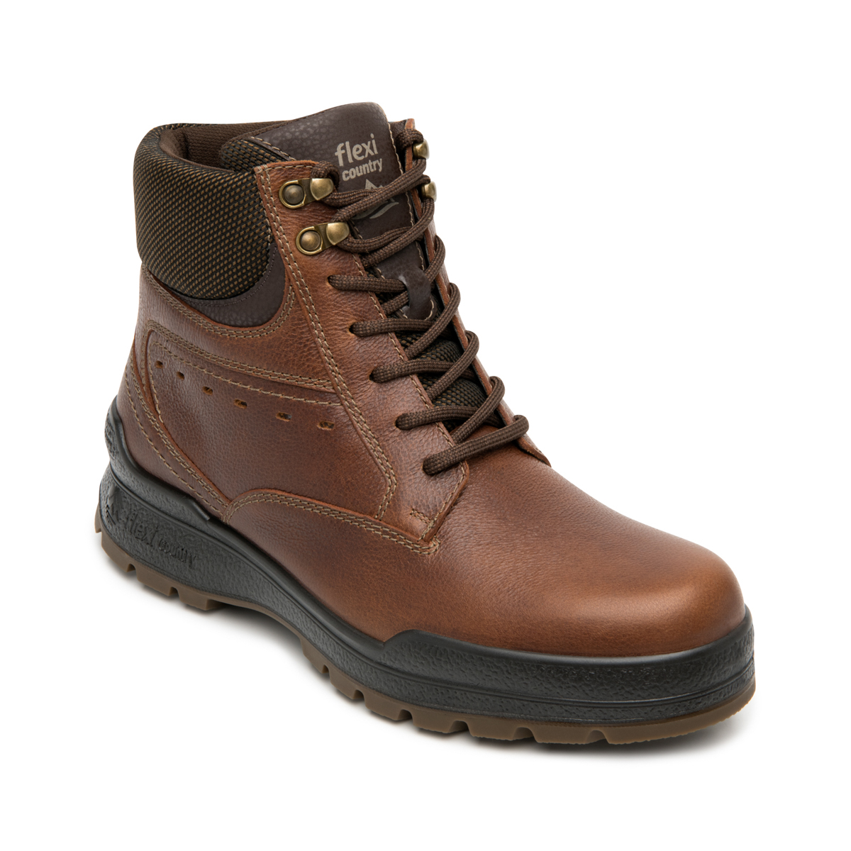 Botín Flexi Country para Hombre con Sistema De Mejor Agarre Estilo 406005 Tan