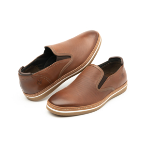 Men´s Flexi Leather Loafer Style 406803 Tan