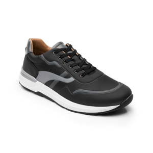 Men's Flexi Urban Sneaker with Extralight Sole Style 406901 Black
