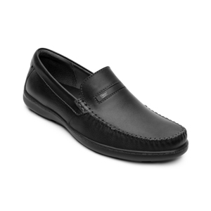 Men's Loafer with Extra Light Sole Style 407402 Black