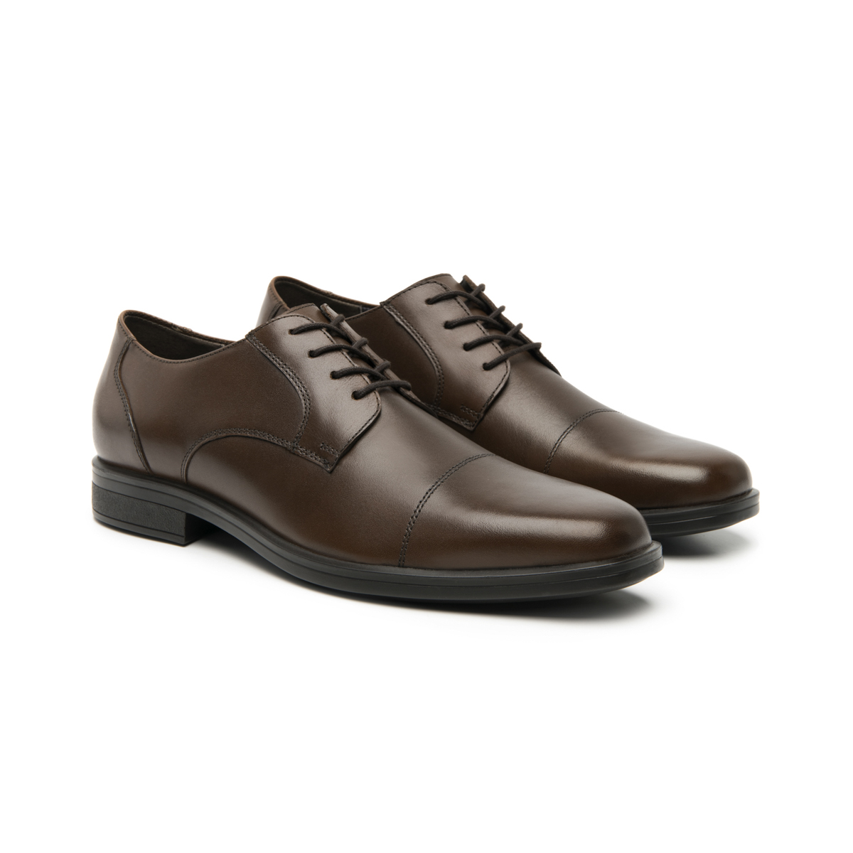 Derby Semivestir Flexi para Hombre con Amarre Frontal Estilo 407801 Tan