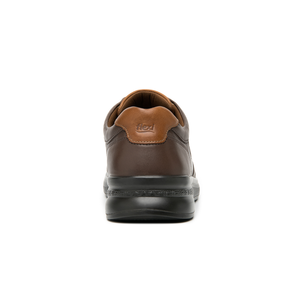 Men's Shoe with Lightweight Sole Style 408204 Chocolate