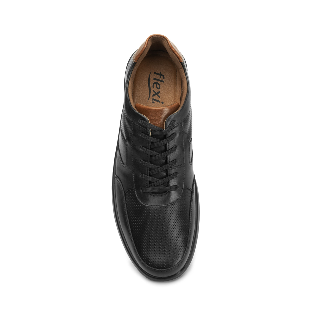 Men's Flexi Oxford Style 408204 Black