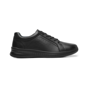 Men's Casual Leather Shoe Style 408208 Black
