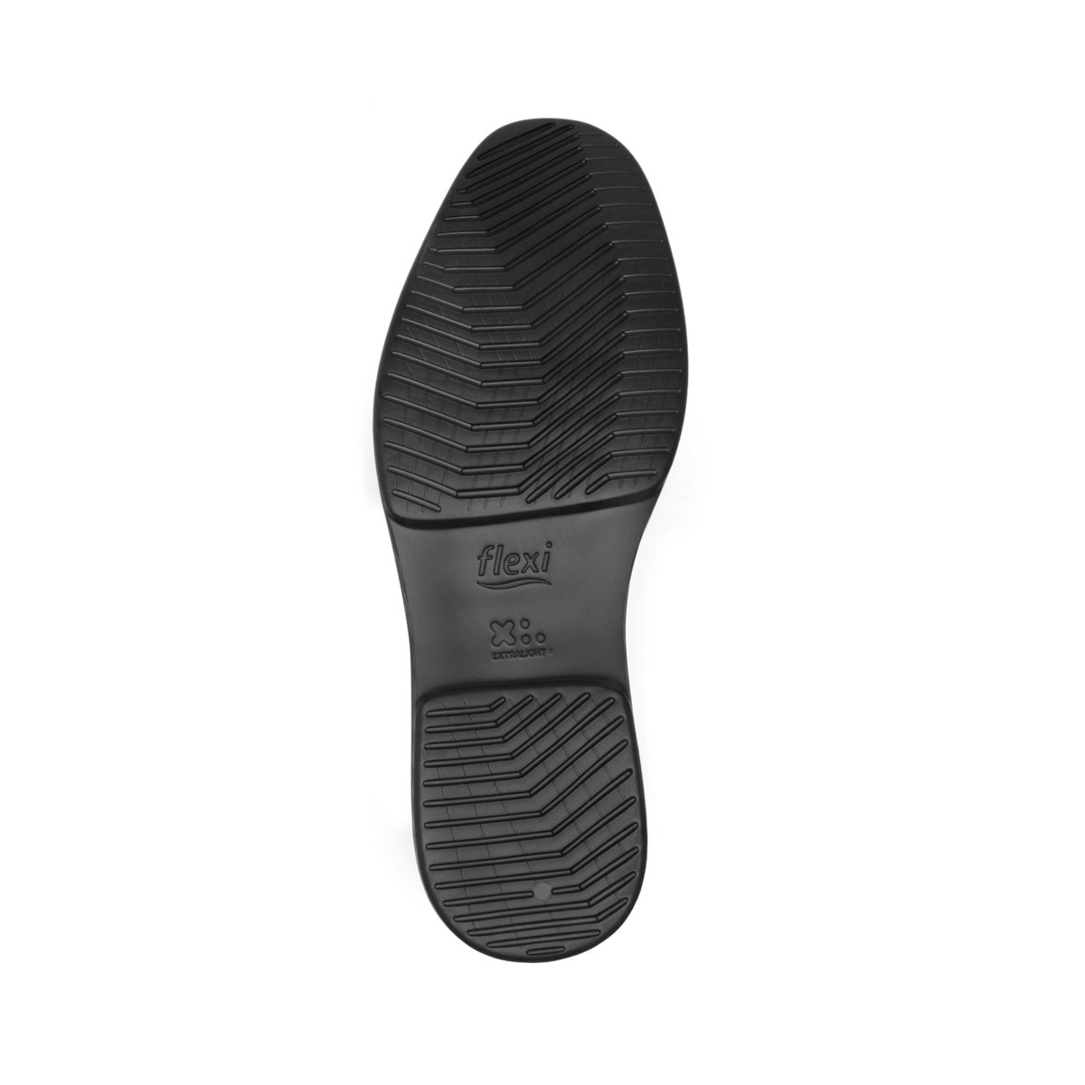 Derby Con Puntera Flexi para Hombre con Suela Extra Ligera Estilo 409405 Negro