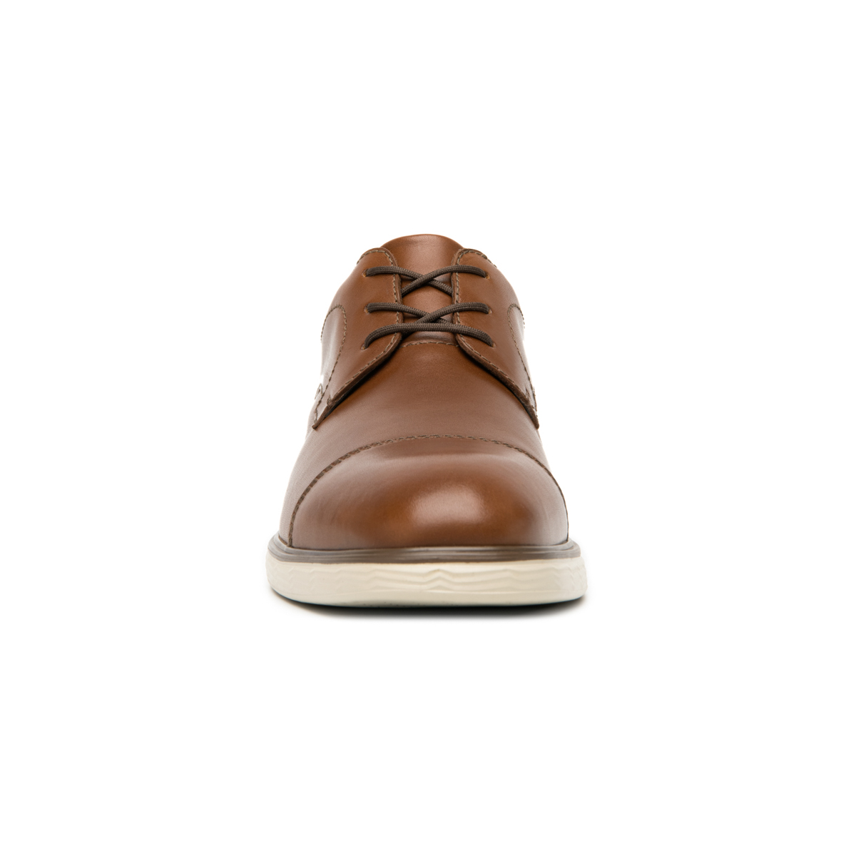 Derby Con Puntera Flexi para Hombre con Suela Extra Ligera Estilo 409405 Tan