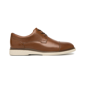 Derby Con Puntera Flexi para Hombre con Suela Extra Ligera Estilo 409405 Tan Derby Con Puntera Flexi para Hombre con Suela Extra Ligera Estilo 409405 Tan