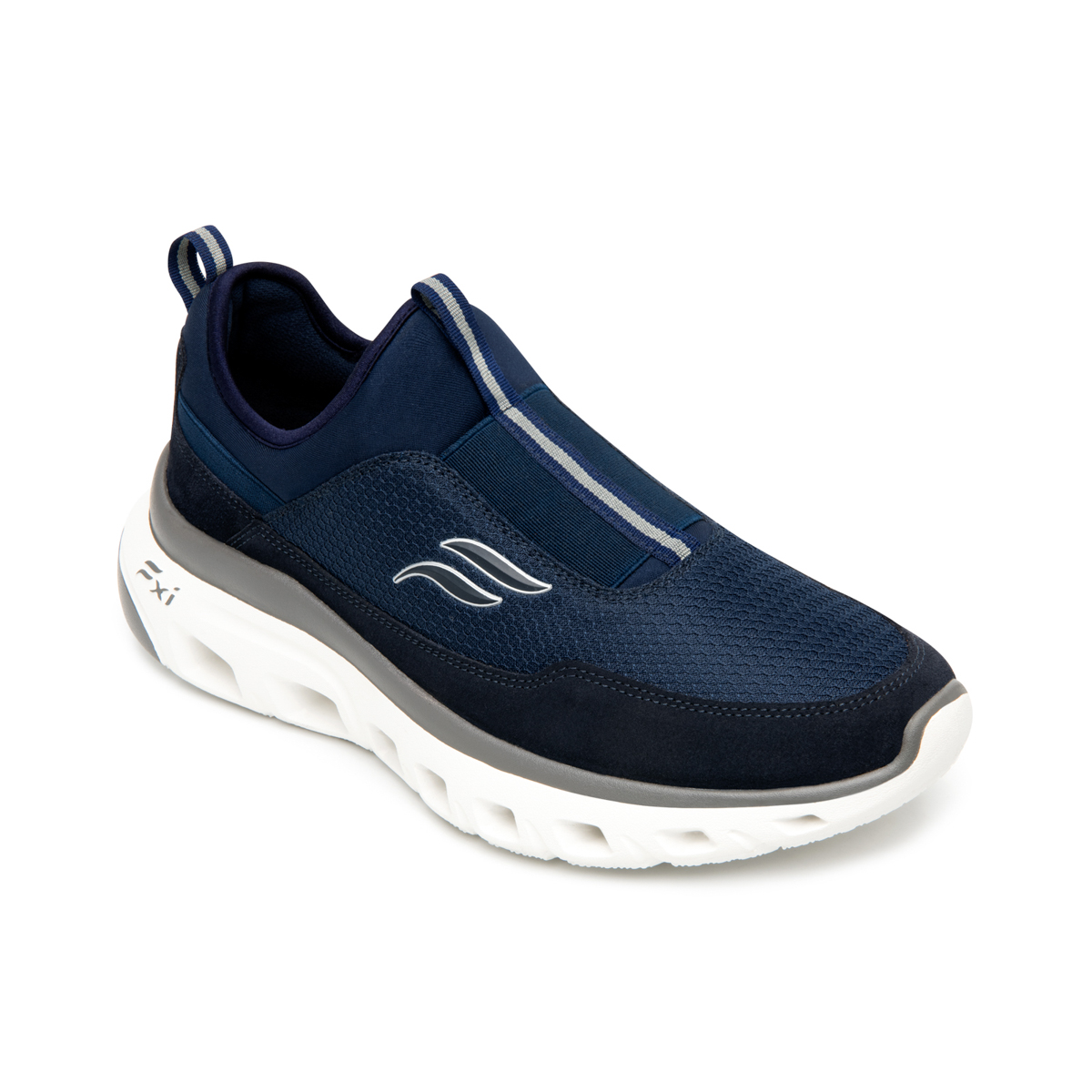 Sneaker Slip On Flexi para Hombre con Suela Extra Ligera Estilo 409805 Azul