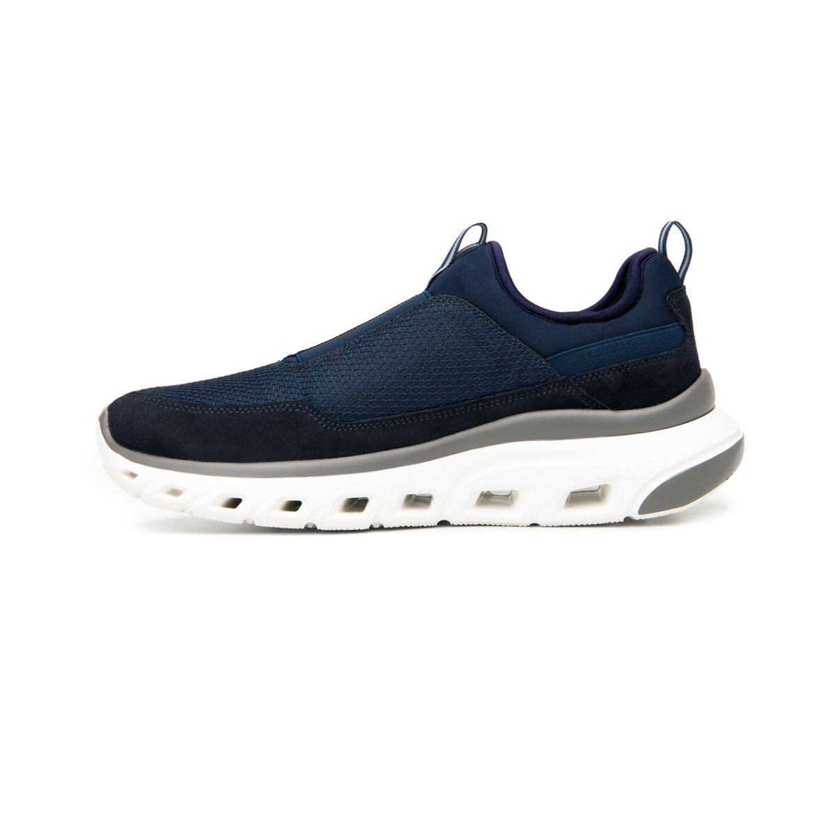 Sneaker Slip On Flexi para Hombre con Suela Extra Ligera Estilo 409805 Azul