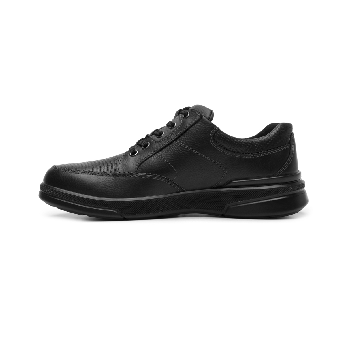 Men's Leather Moccasin Style 410605 Black