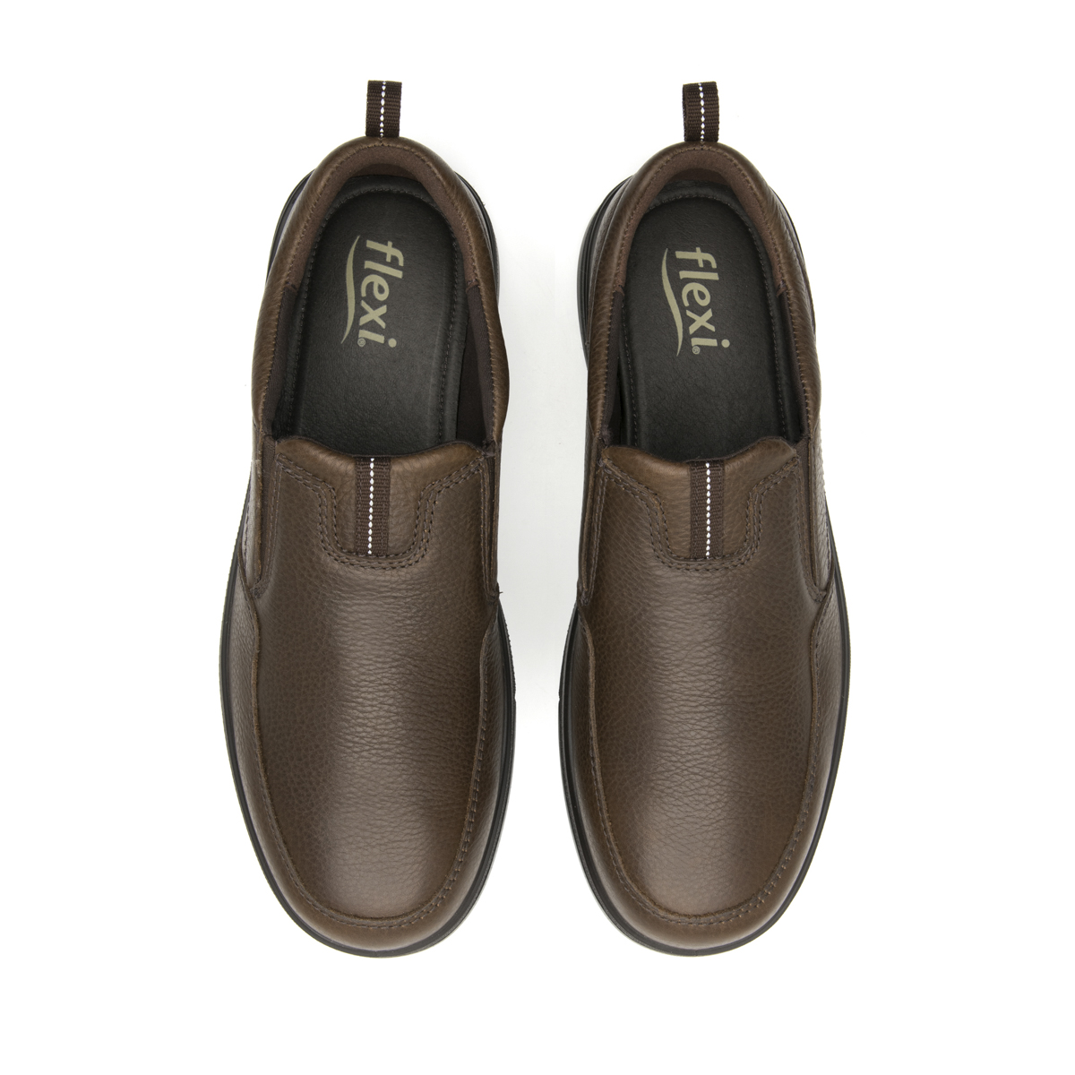 Men´s Leather Moccasin Style 410606 Chocolate