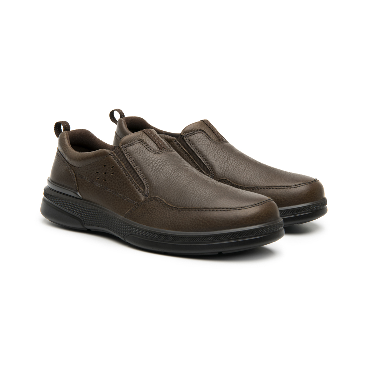 Men´s Leather Moccasin Style 410606 Chocolate
