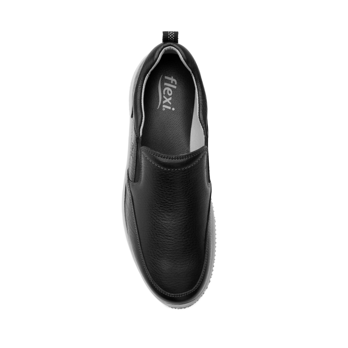 Men's Slip On Leather Style 410703 Black