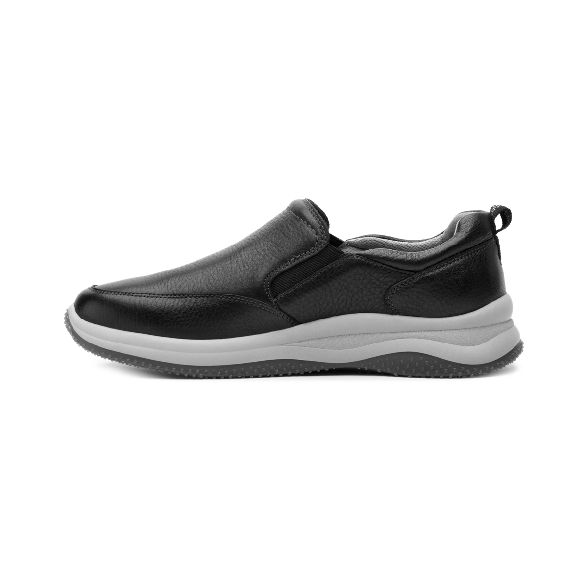 Men's Slip On Leather Style 410703 Black