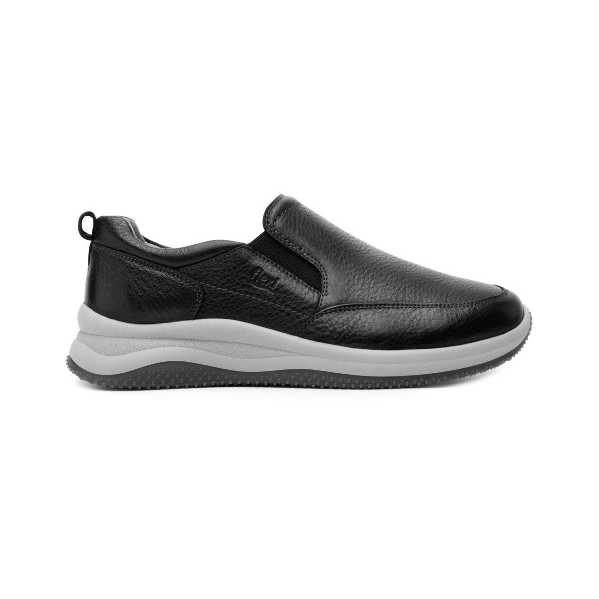 Men's Slip On Leather Style 410703 Black